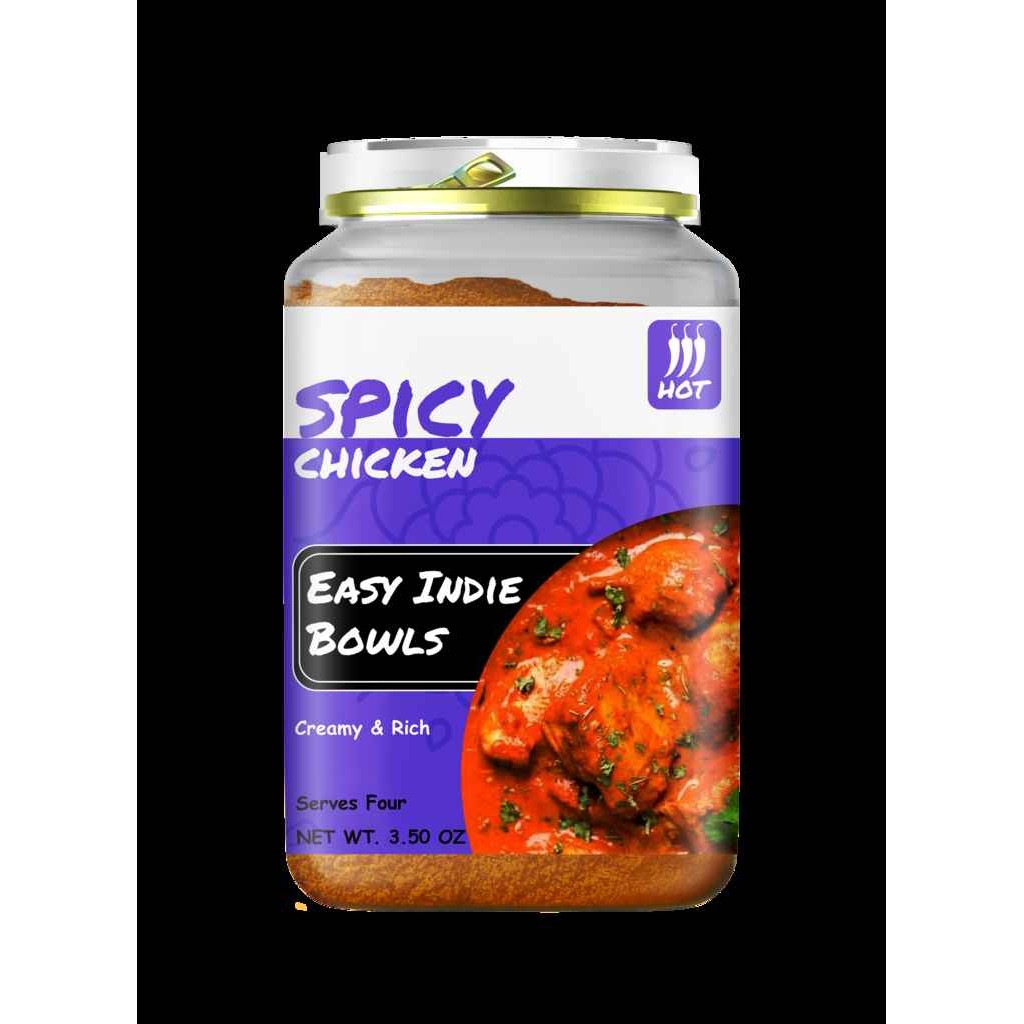 EAST INDIE BOWLS SPICY CHICAKEN 0.22 Lbs