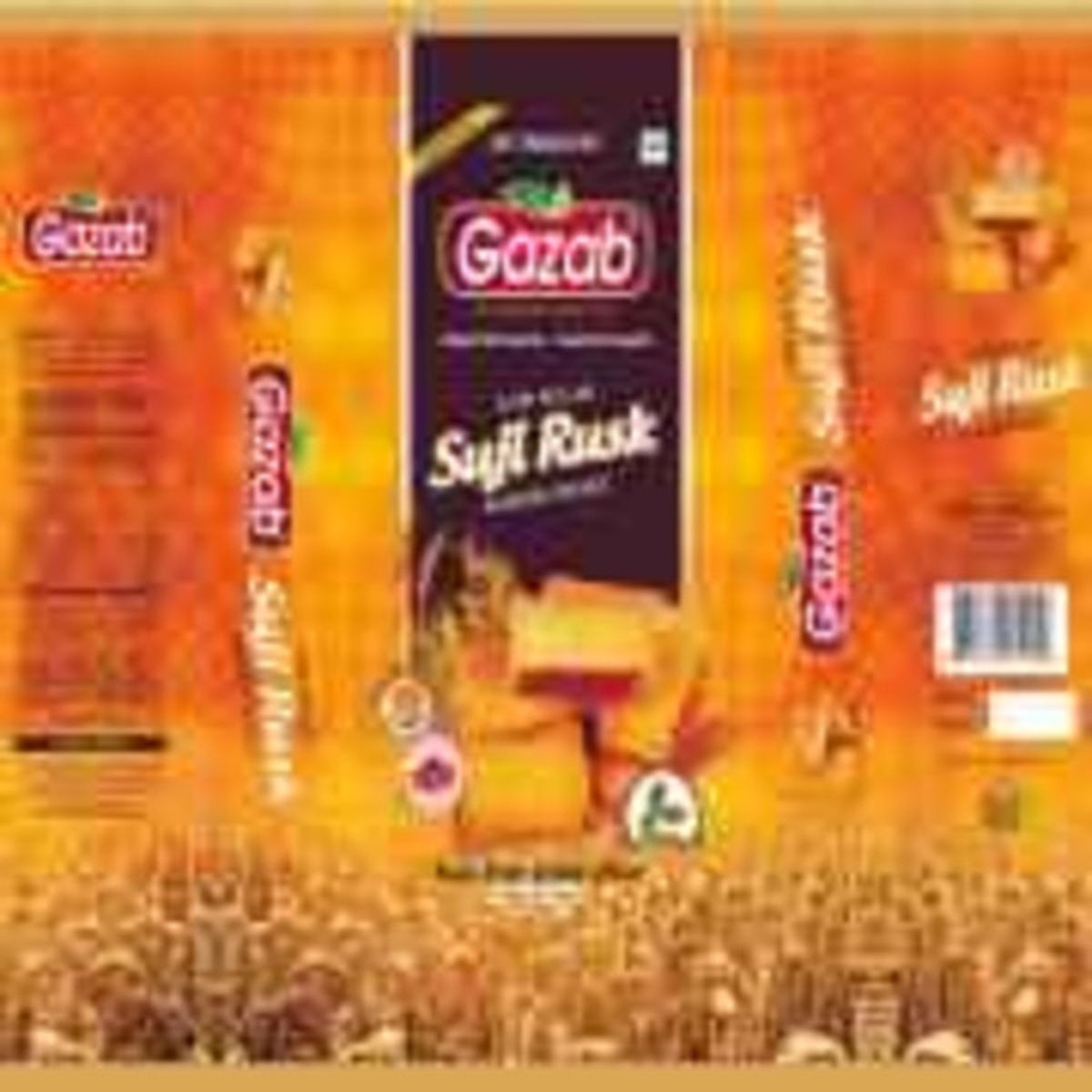 Gazab Suji Rusk Fennel 400 GM