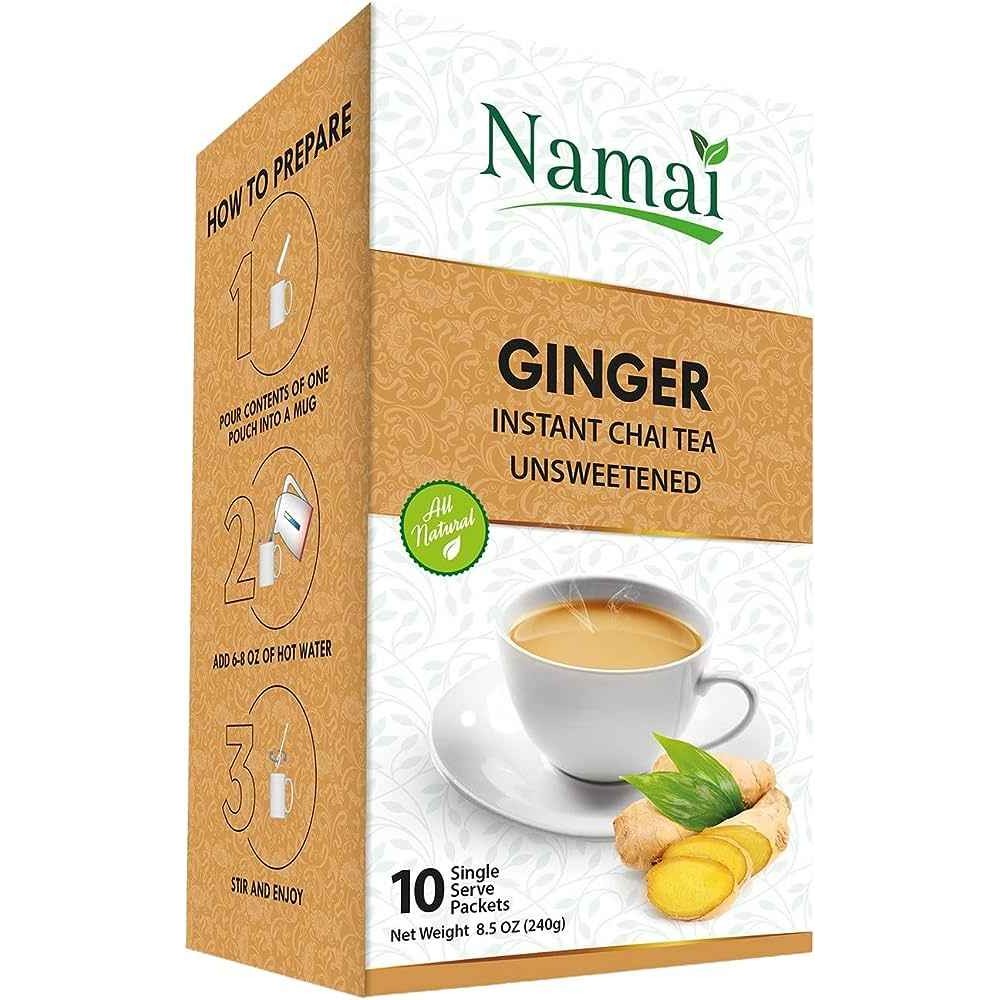 NAMAI GINGER UNSWEETED TEA BAGS 160 GM