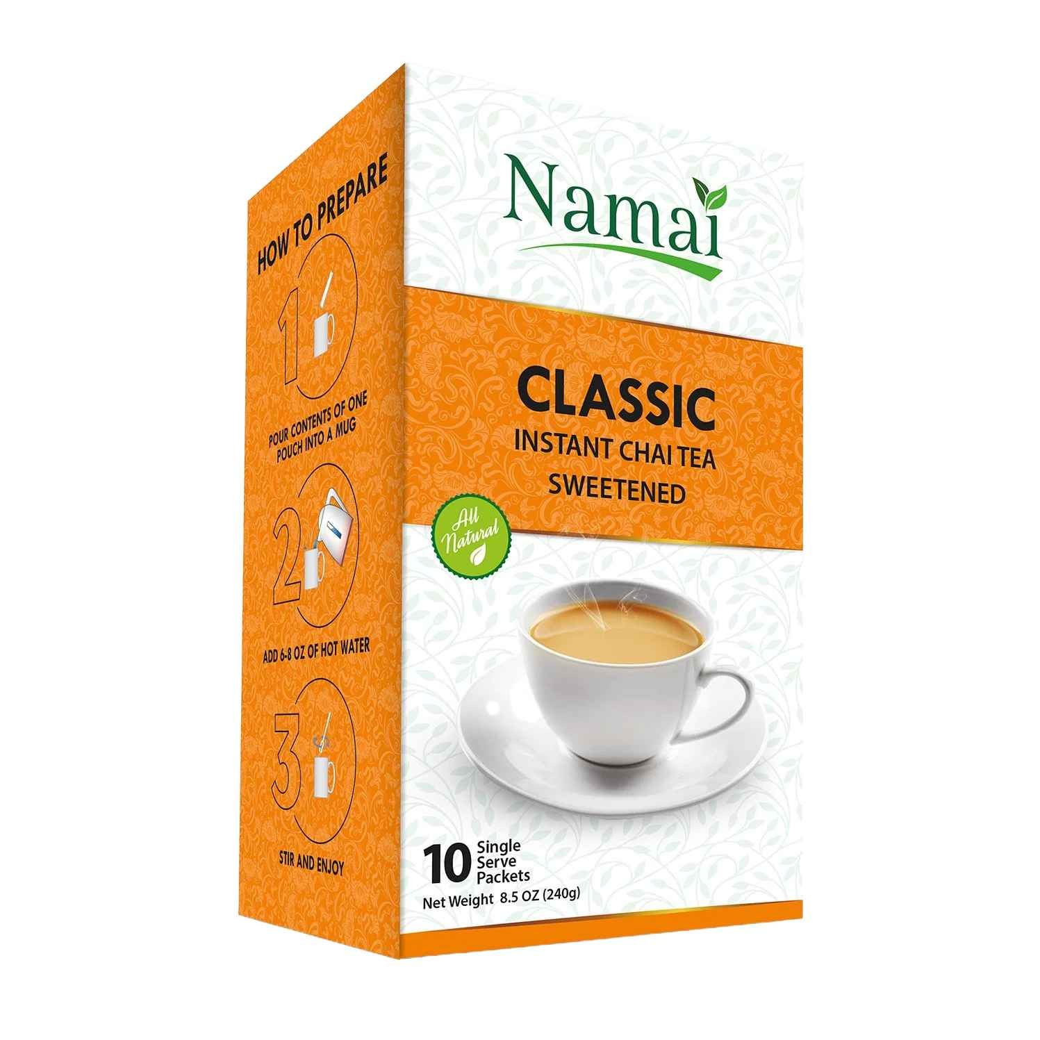 NAMAI IMSTANT CHAI TEA SWEETENED 500 GM