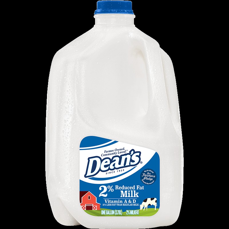 MILK DEANS 2% REDUCED FAT 8.34 Lbs