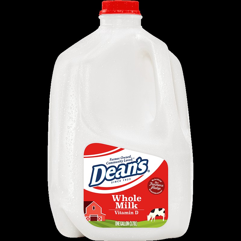 DEANS WHOLE MILK 8.34 Lbs