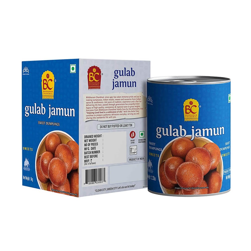 BHIKARAM KALA JAMUN CAN 1 KG
