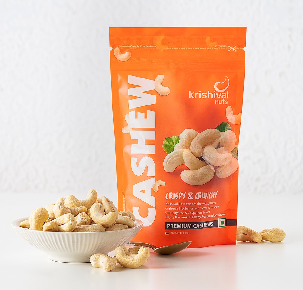 Krishiv Cashews Whole 400 GM