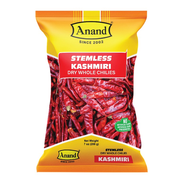 Anand Stemless Kashmiri Chili 3.5 OZ