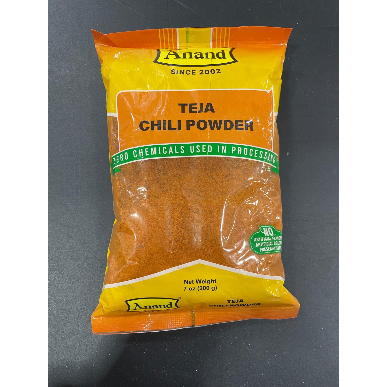 TEJA CHILLI POWDER ANAND 200 GM