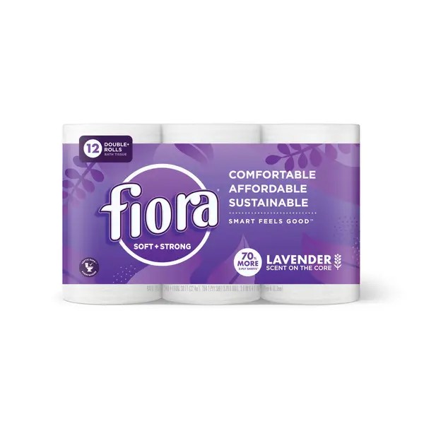 FIORA BATHROOM TISSUE 12 ROLLS