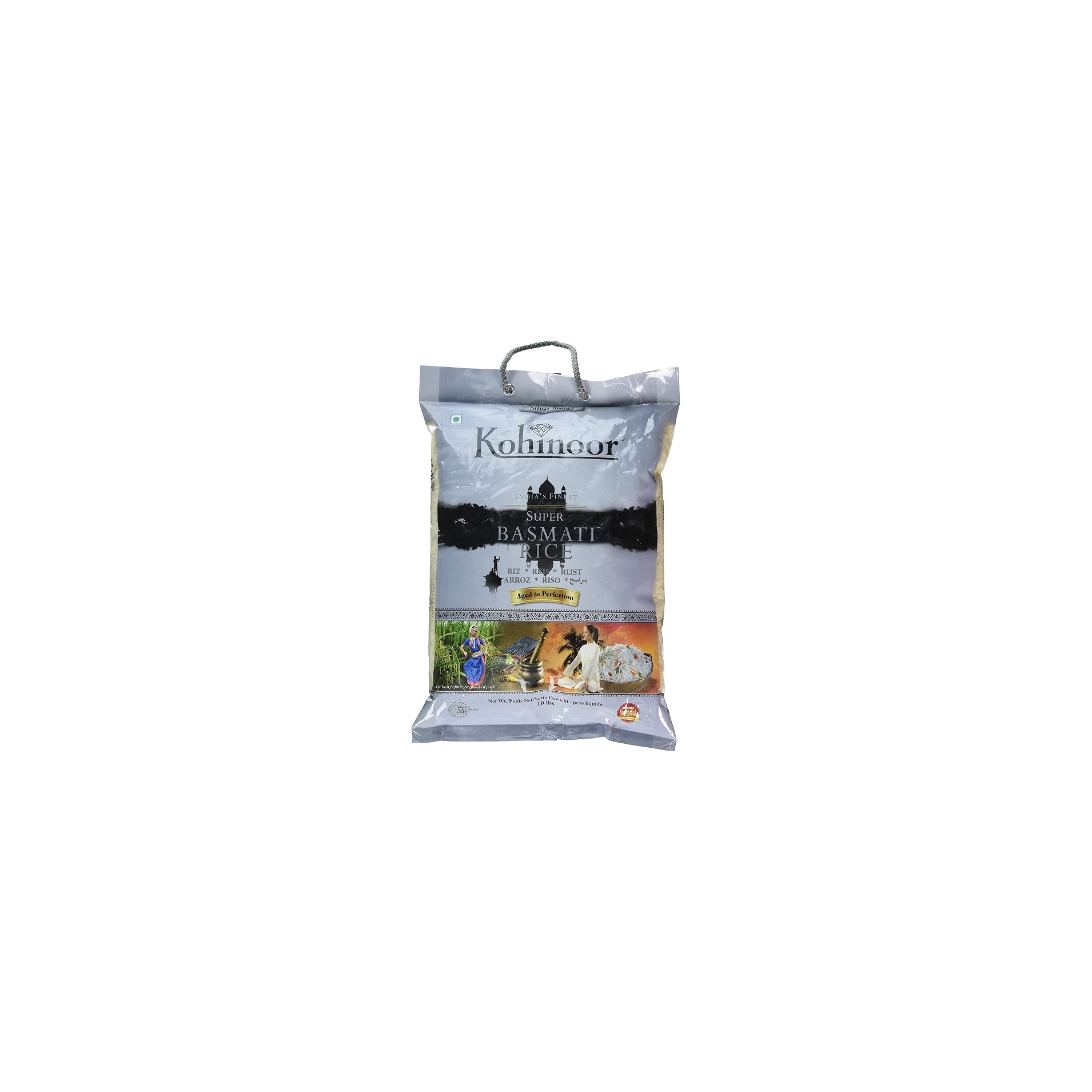 Kohinoor Extra Fine Basmati Rice 10 LBS
