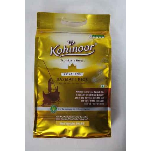 Kohinoor Extra Long Basmati Rice 10 LBS