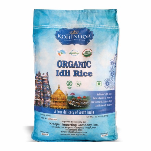 Koh Idli Rice Org  20 LBS