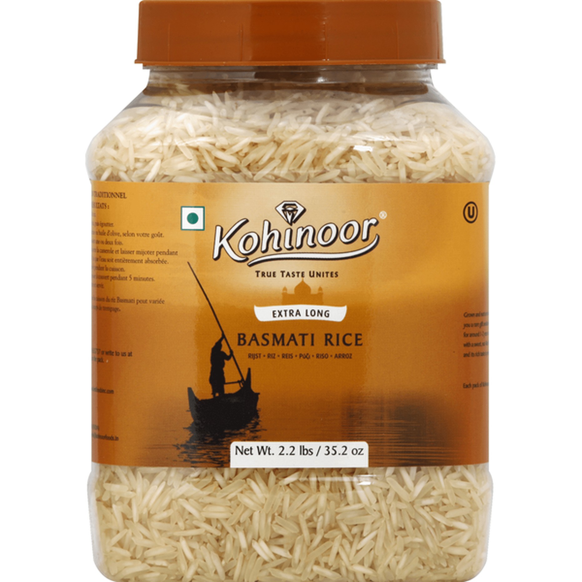 KOHINOOR BASMATI GOLD JAR 2.2 LBS