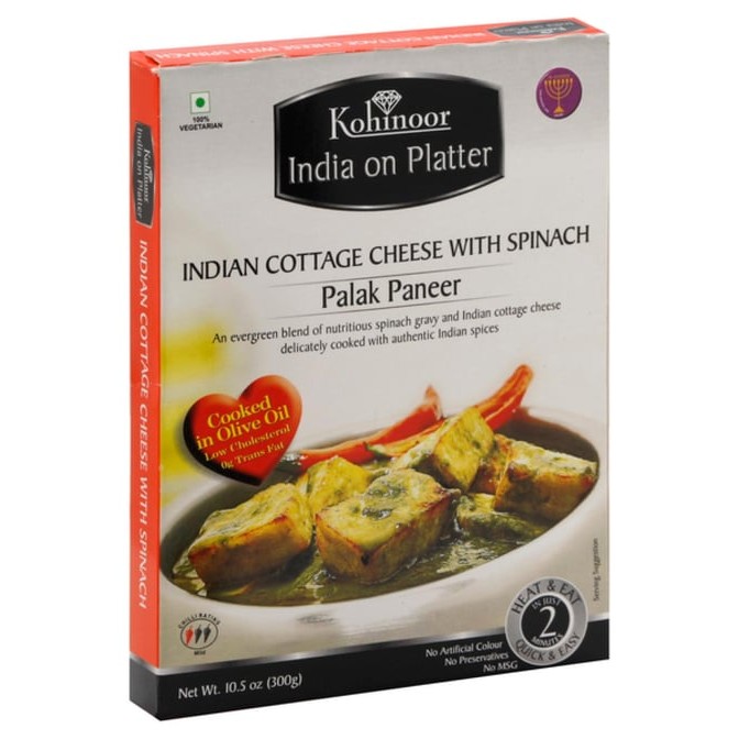 Koh. India Cottage Ch Palak Pa 1 EACH