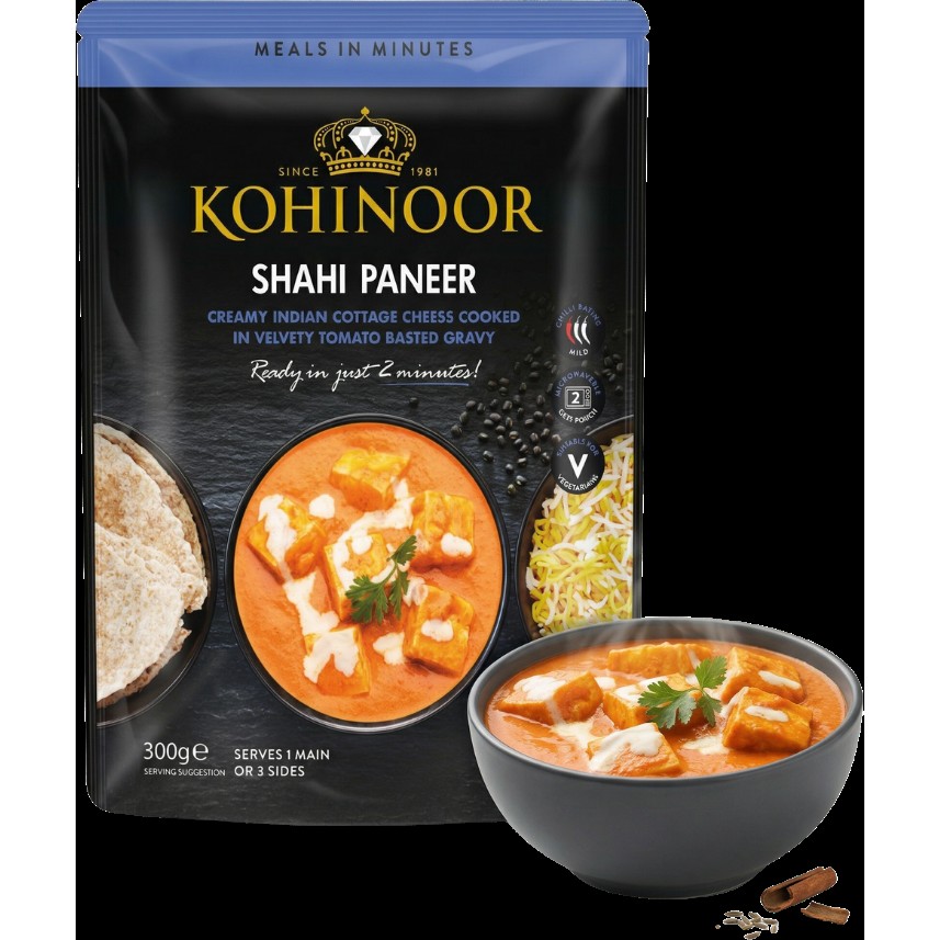 KOHINOOR SHAHI PANEER 300 GM