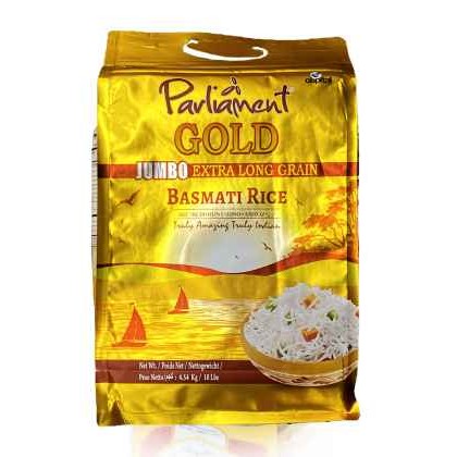 Parliament Gold Jumbo XL Basmati Rice 10 LBS