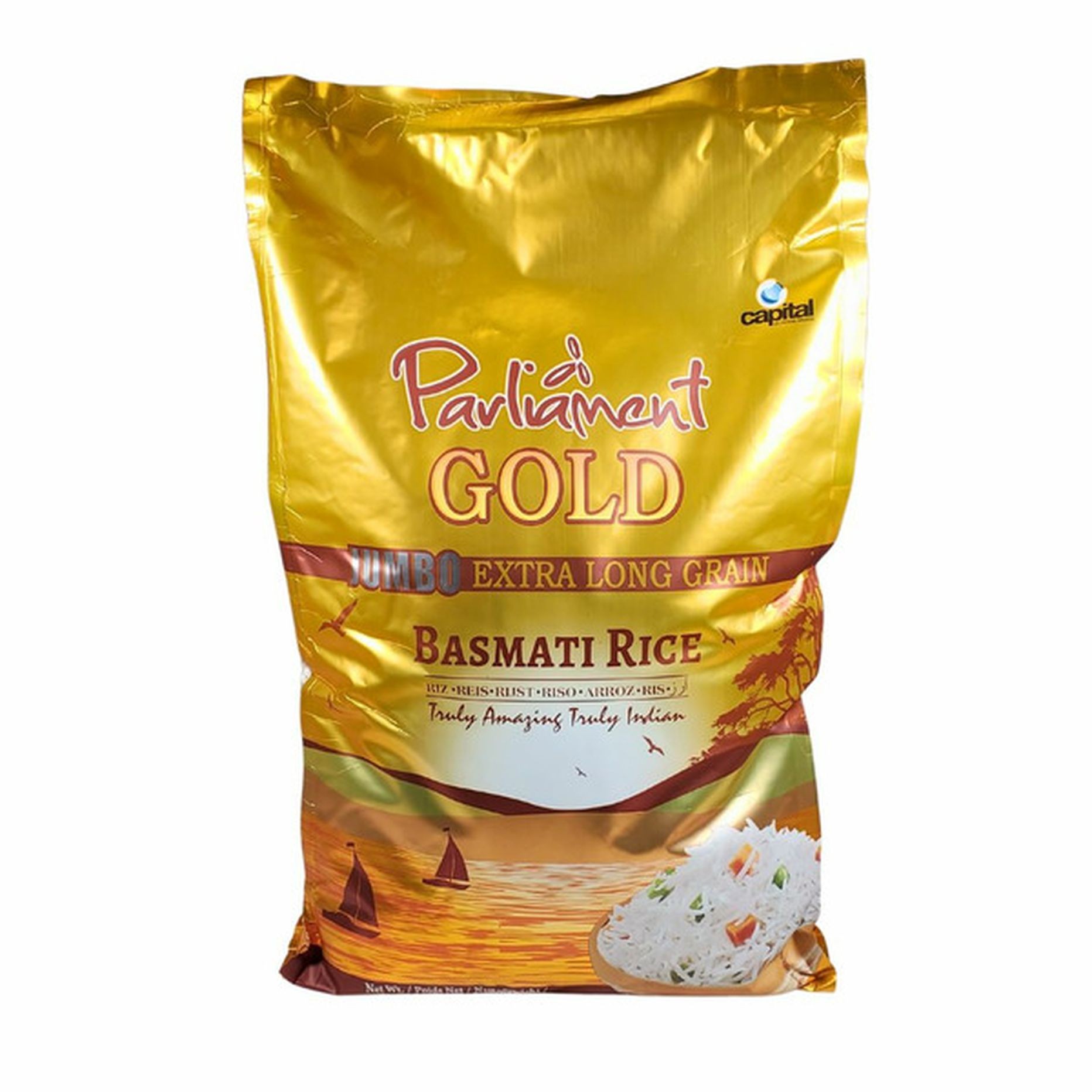 Parliament Gold Basmati Rice 10 LBS 40 LBS
