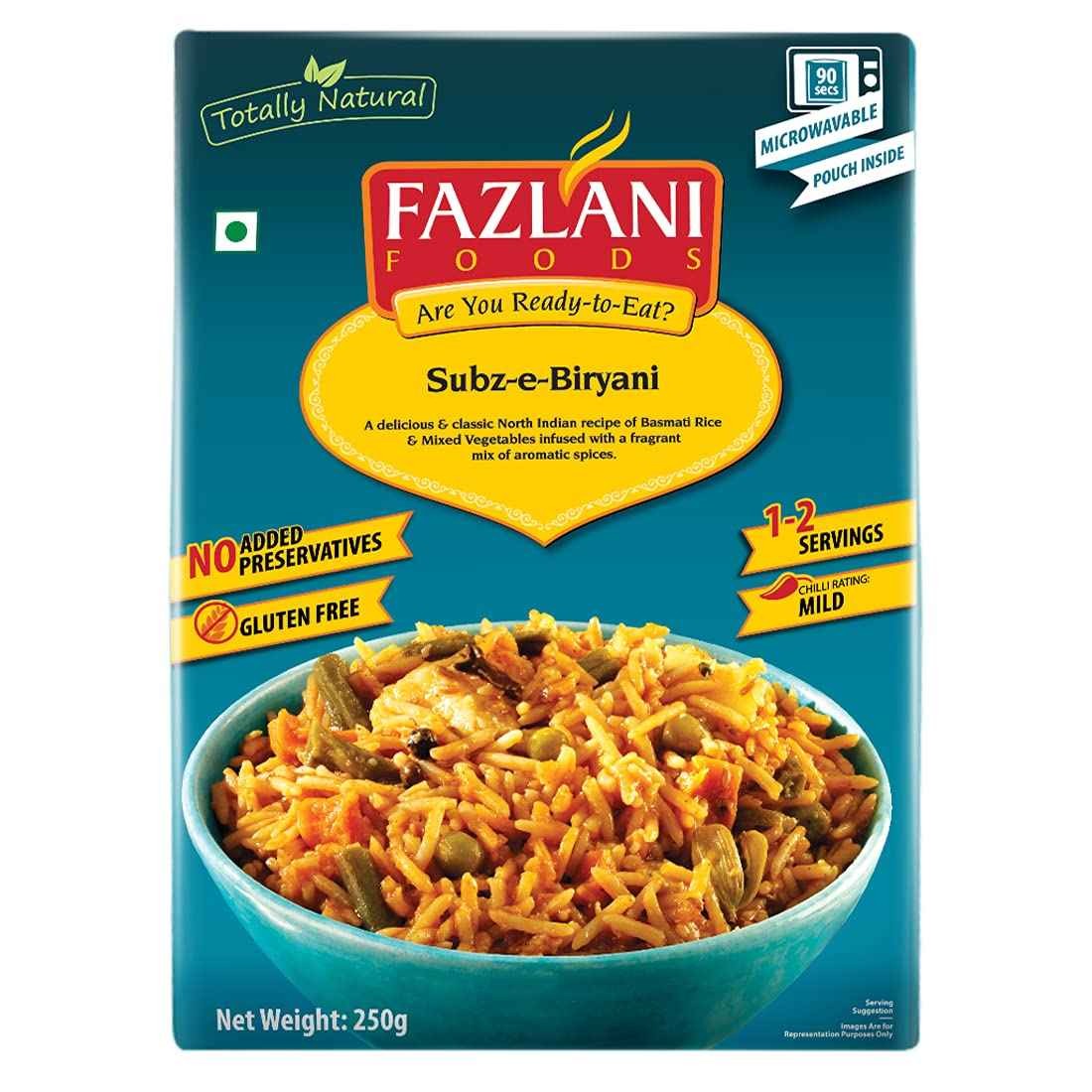 Fazlani Subz E Biryani 250 GM