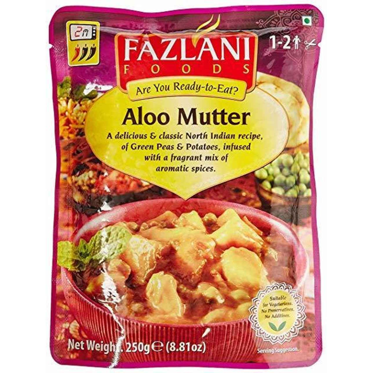 Fazlani Aloo Mutter 250 GM