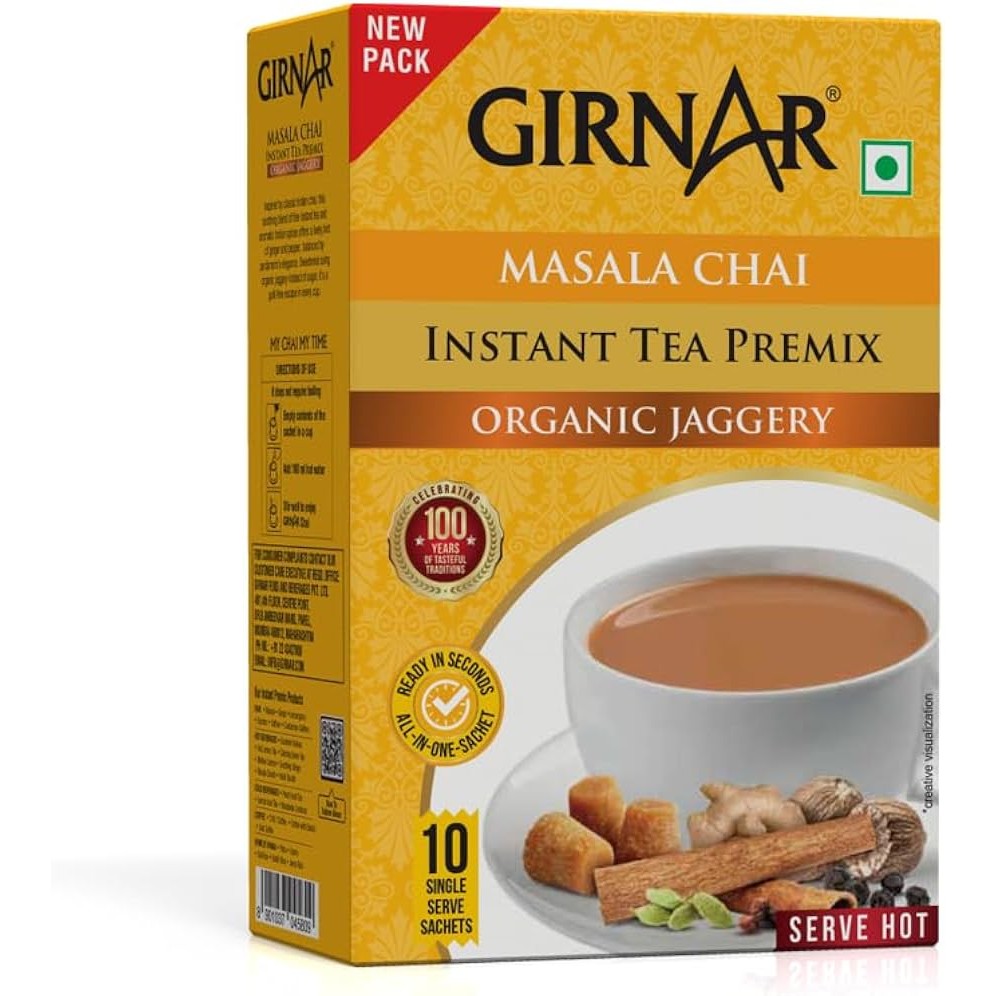 Girnar Instant Masala Chai (Tea) 0.49 LBS