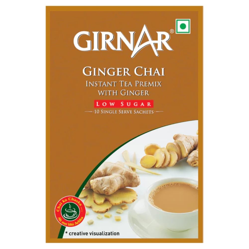 Girnar Instant Ginger Chai (Tea) 220 GM