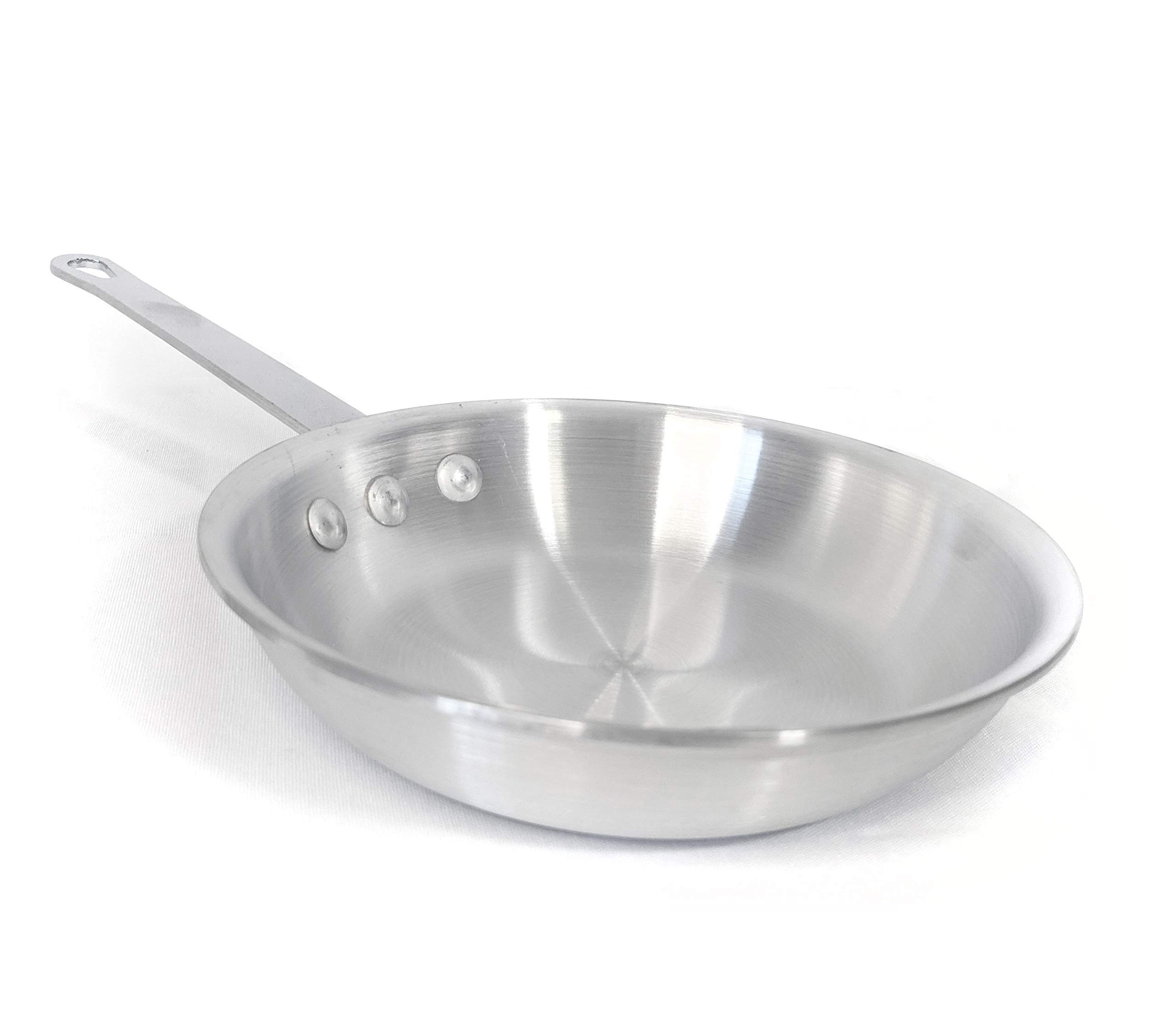 10 Inch Aluminum Natural Fry Pan 1 EACH