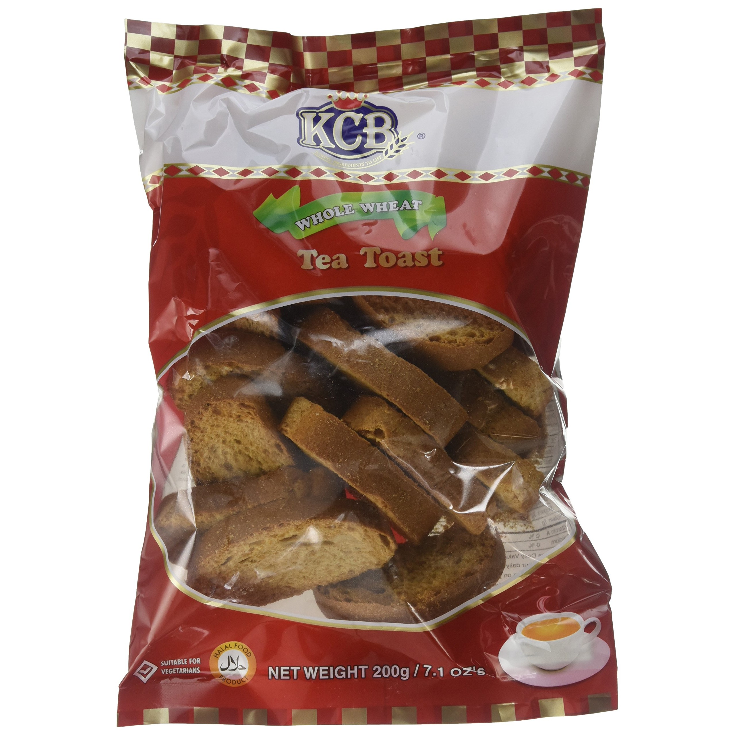 WHOLE WHEAT TEA TOAST KCB 7 OZ