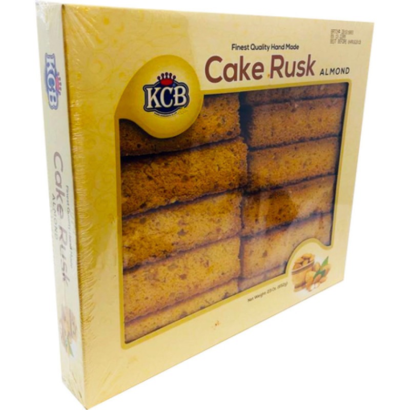 KCB CAKE RUSK ALMOND 283 GM