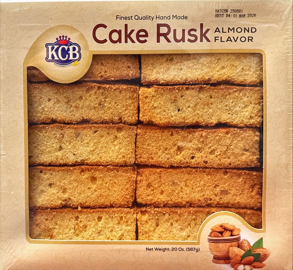 KCB ALMOND CAKE RUSK 20 OZ