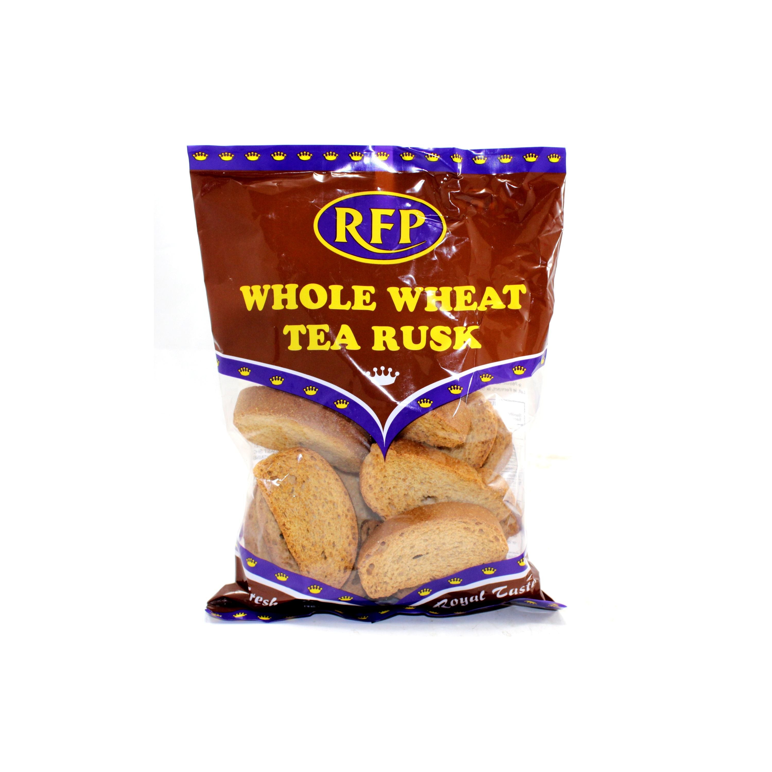 Rfp Whole Wheat Tea Rusk Brown 200 GM