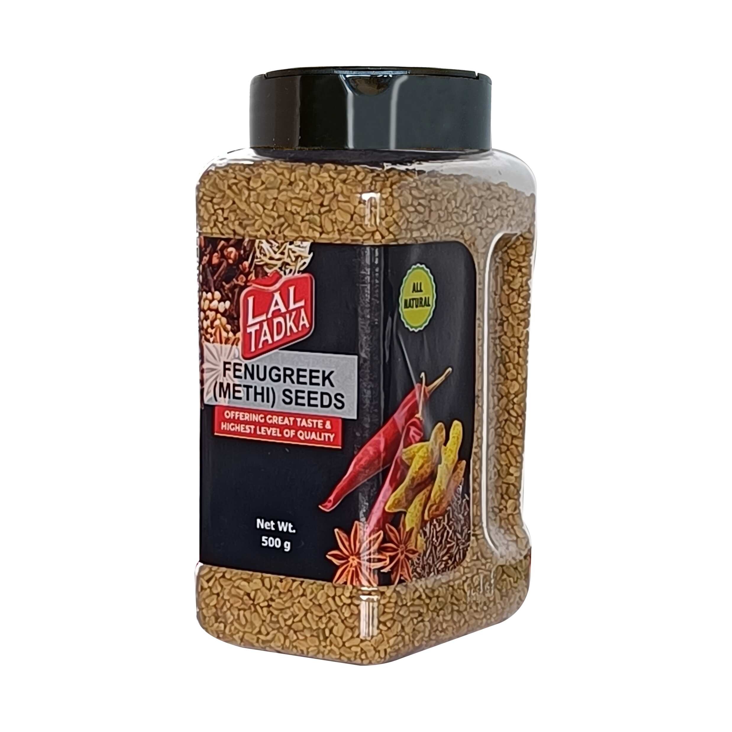 LAL TADKA FENUGREEK METHI SEEDS 500 GM