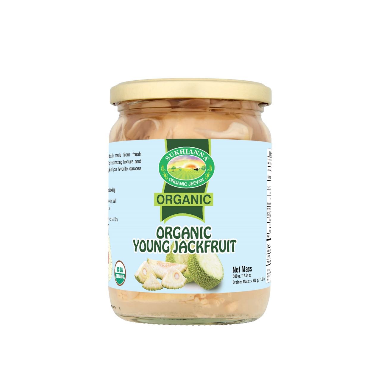 SUKHIANNA ORG JACKFRUIT 500 GM