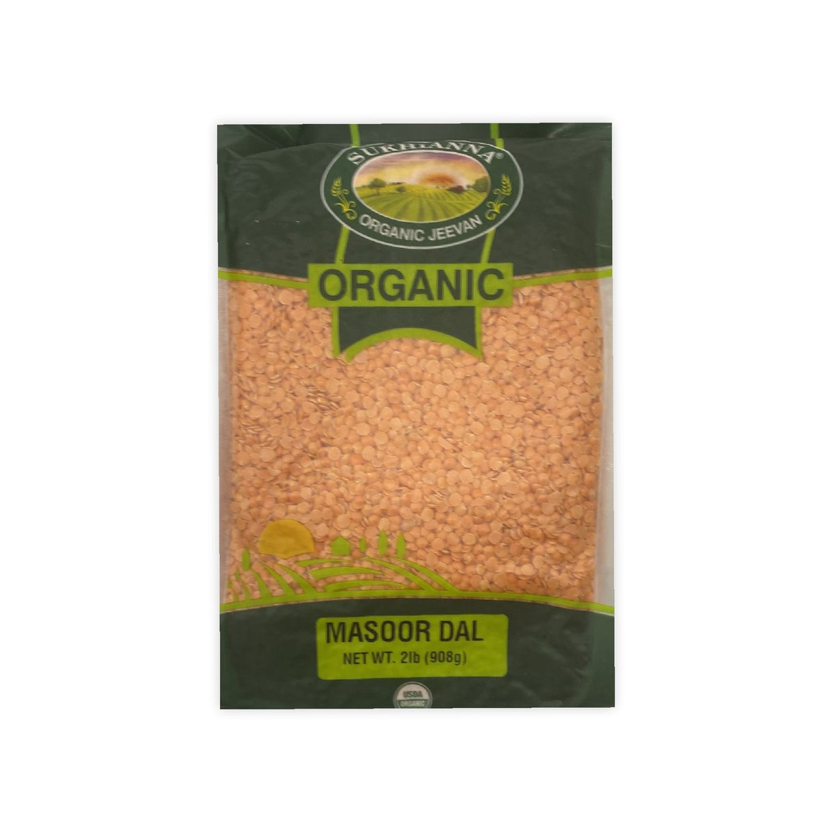 SUKHIANNA MASOOR DAL 2 LBS
