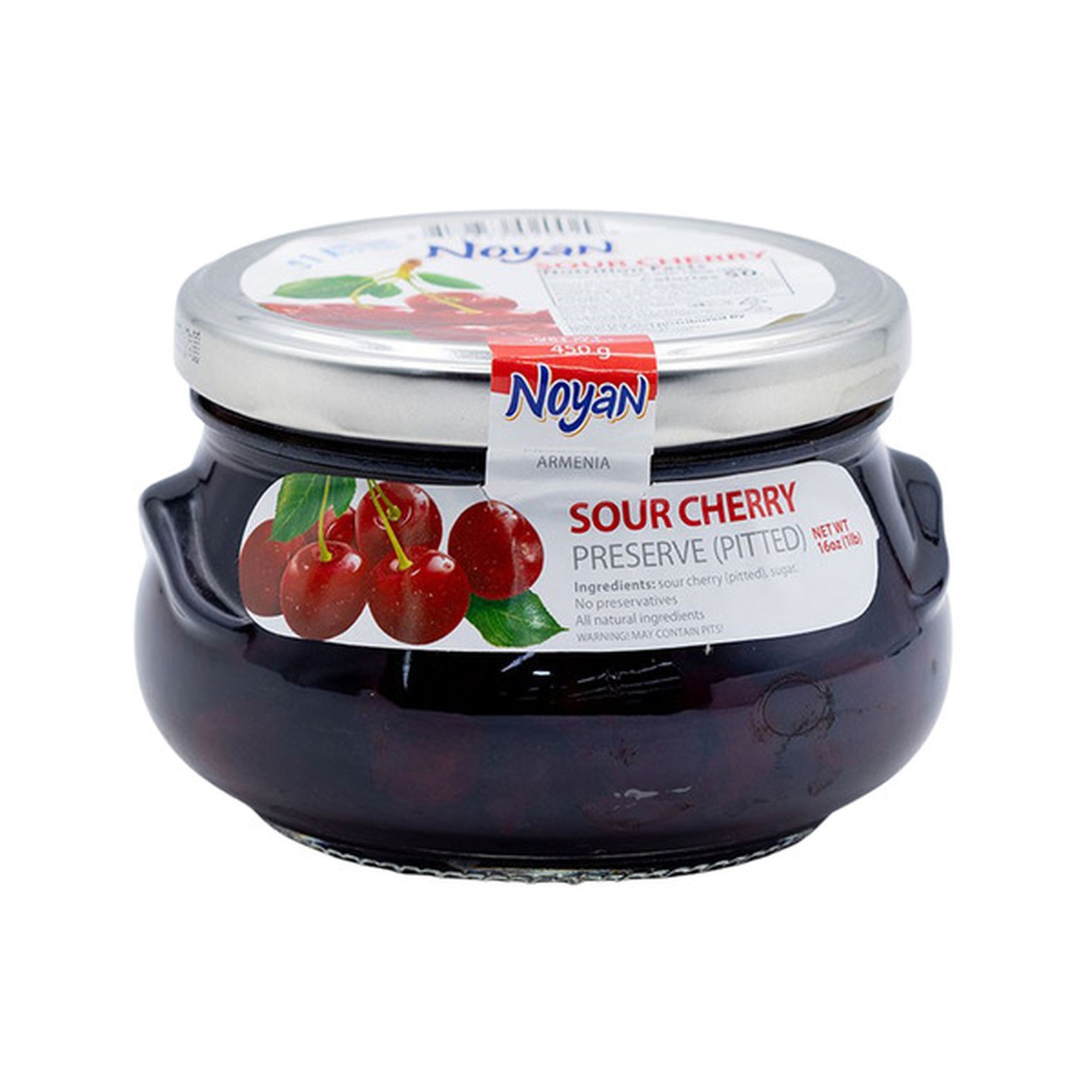 NOYAN SOUR CHERRY PRESERVE 1 LBS