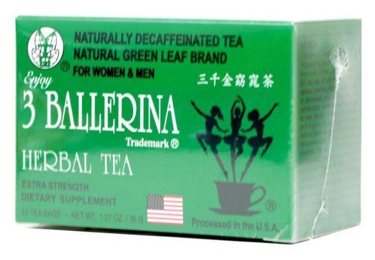 3 Balerina Herbal Tea 1.27 OZ
