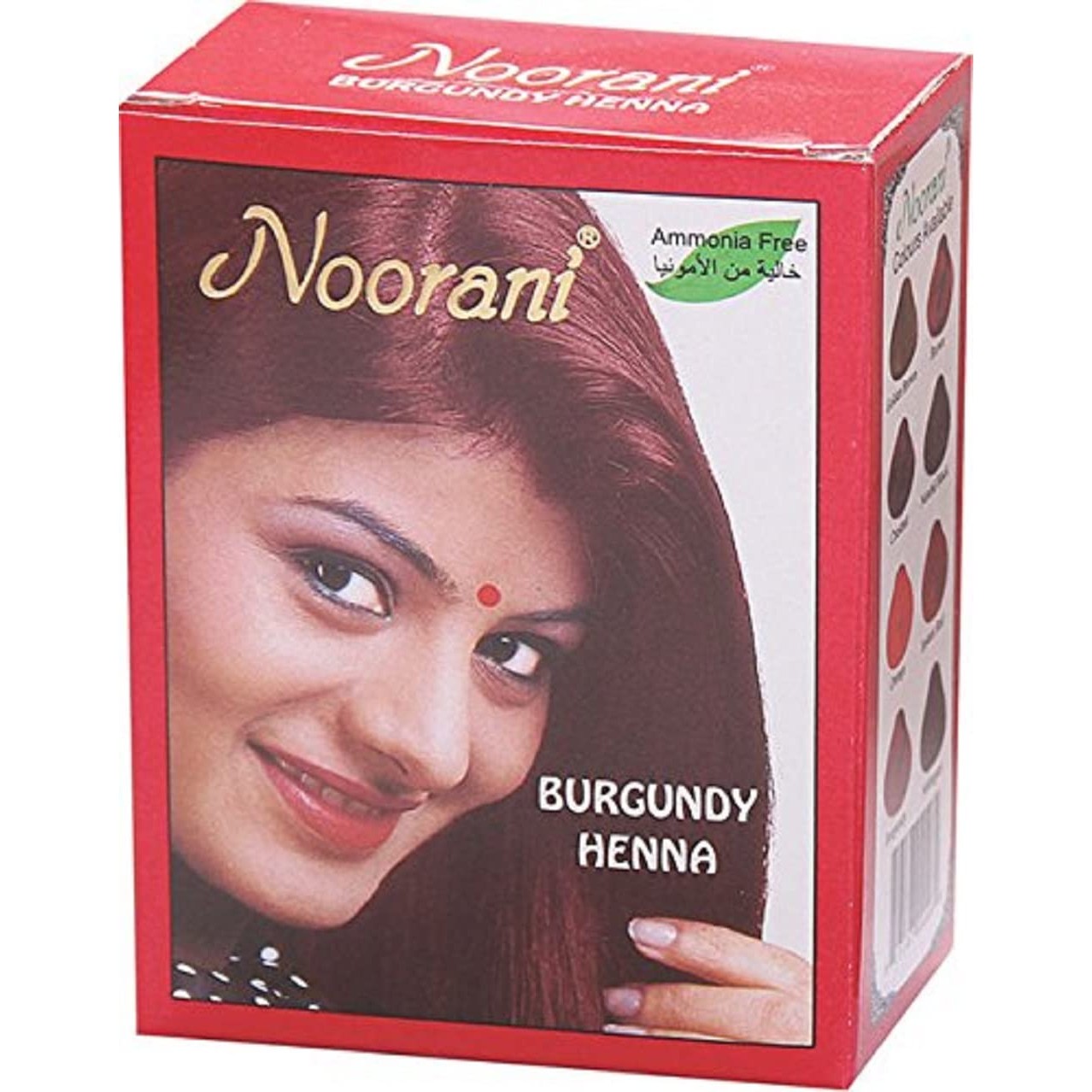 NOORANI BURGUNDY HENNA  60 GM