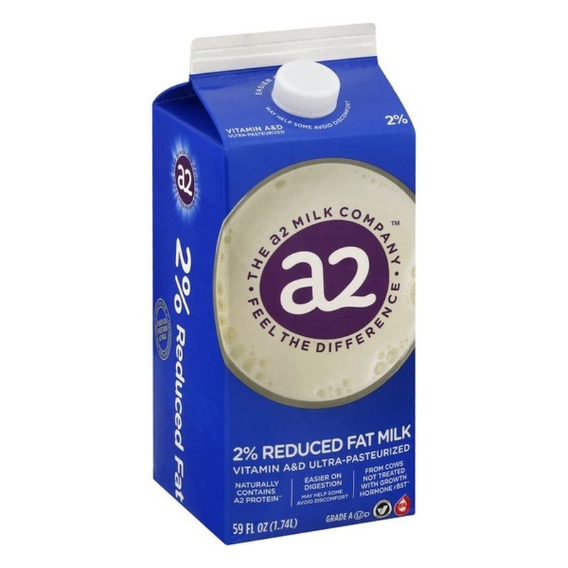 A2 2% REDUCED FAT MILK 59 OZ