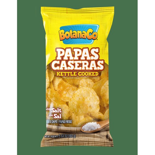 BOTANACO PAPAS CASERAS W/SALT 5.64 OZ