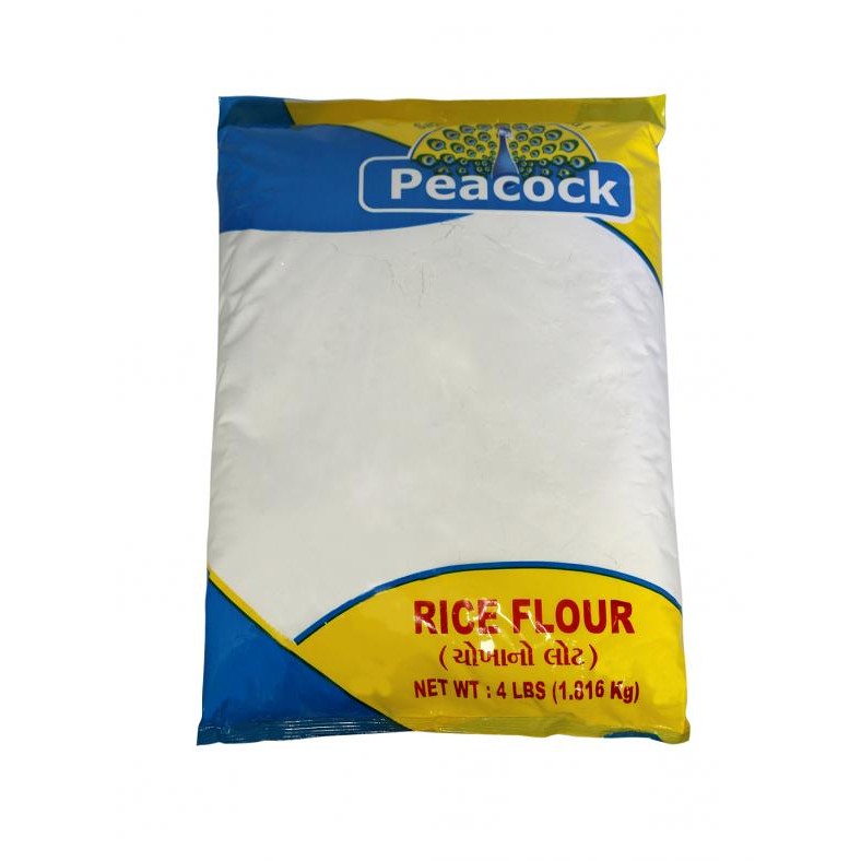 PEACOCK RICE FLOUR  4 LBS