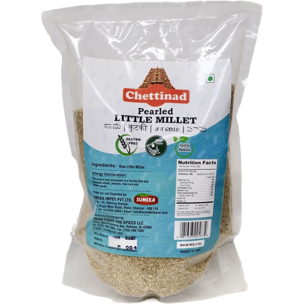 CHETTINAD LITTLE MILLET 2.29 KG