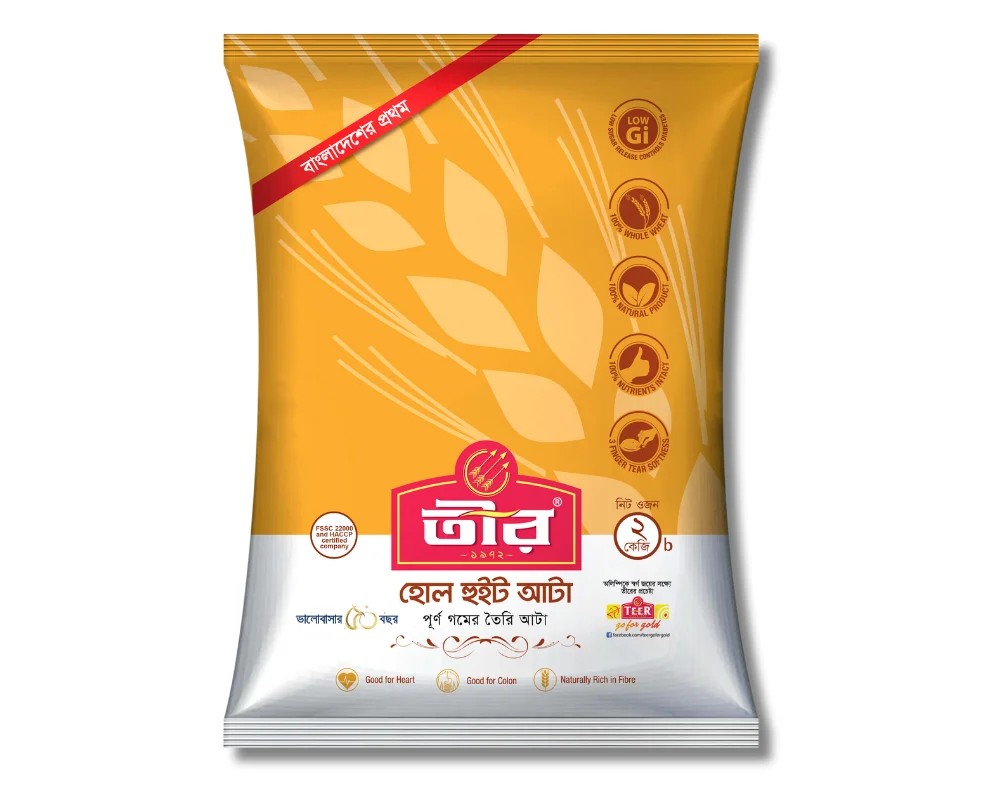 Teer Whole Wheat Atta 2 KG