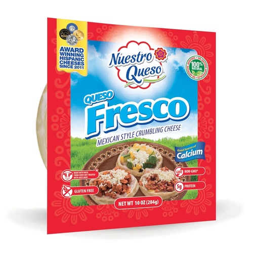 NUESTRO QUESO FRESCO ROUND               10 OZ