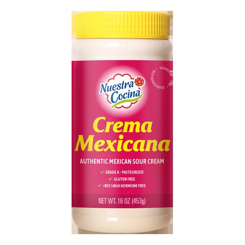 NUESTRA CREMA MEXICANA                   16 OZ