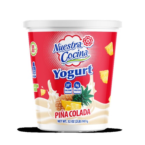 YOGURT PINA COLADA                       32 OZ