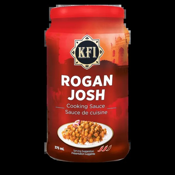 KFI ROGAN JOSH SAUCE 375 ML