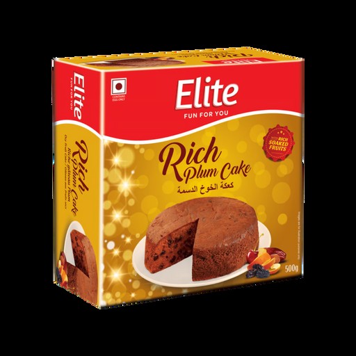 Elite Rich Plum Cake 500 GM