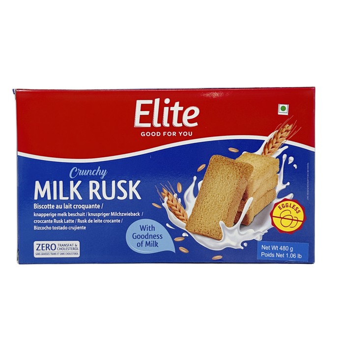 ELITE MILK RUSK 480 GM