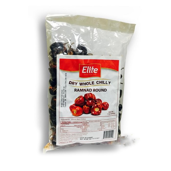 Elite Dry Ramnad Chilli 200 GM