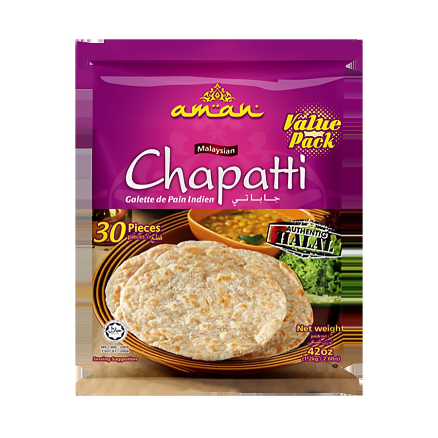 Aman Chapatti Value Pack 30 PCS