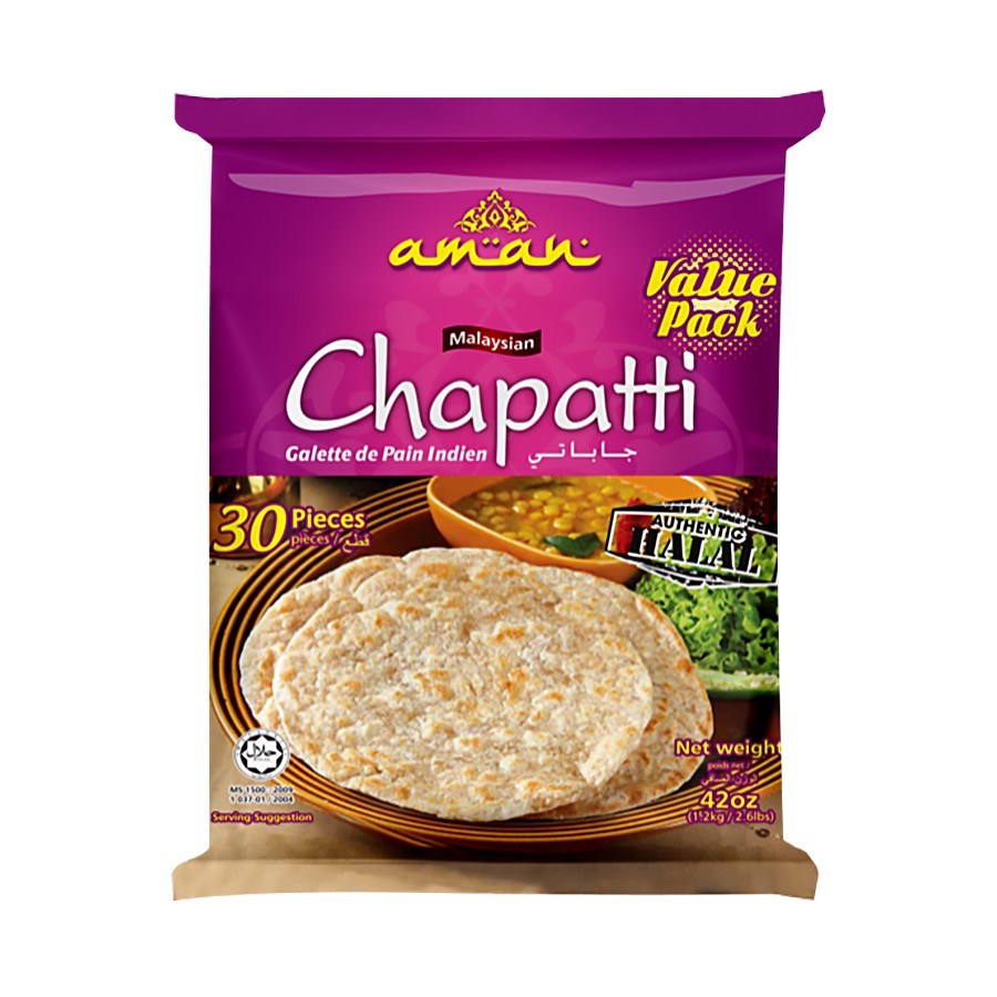Aman Chapatti Value Pack 30 PCS