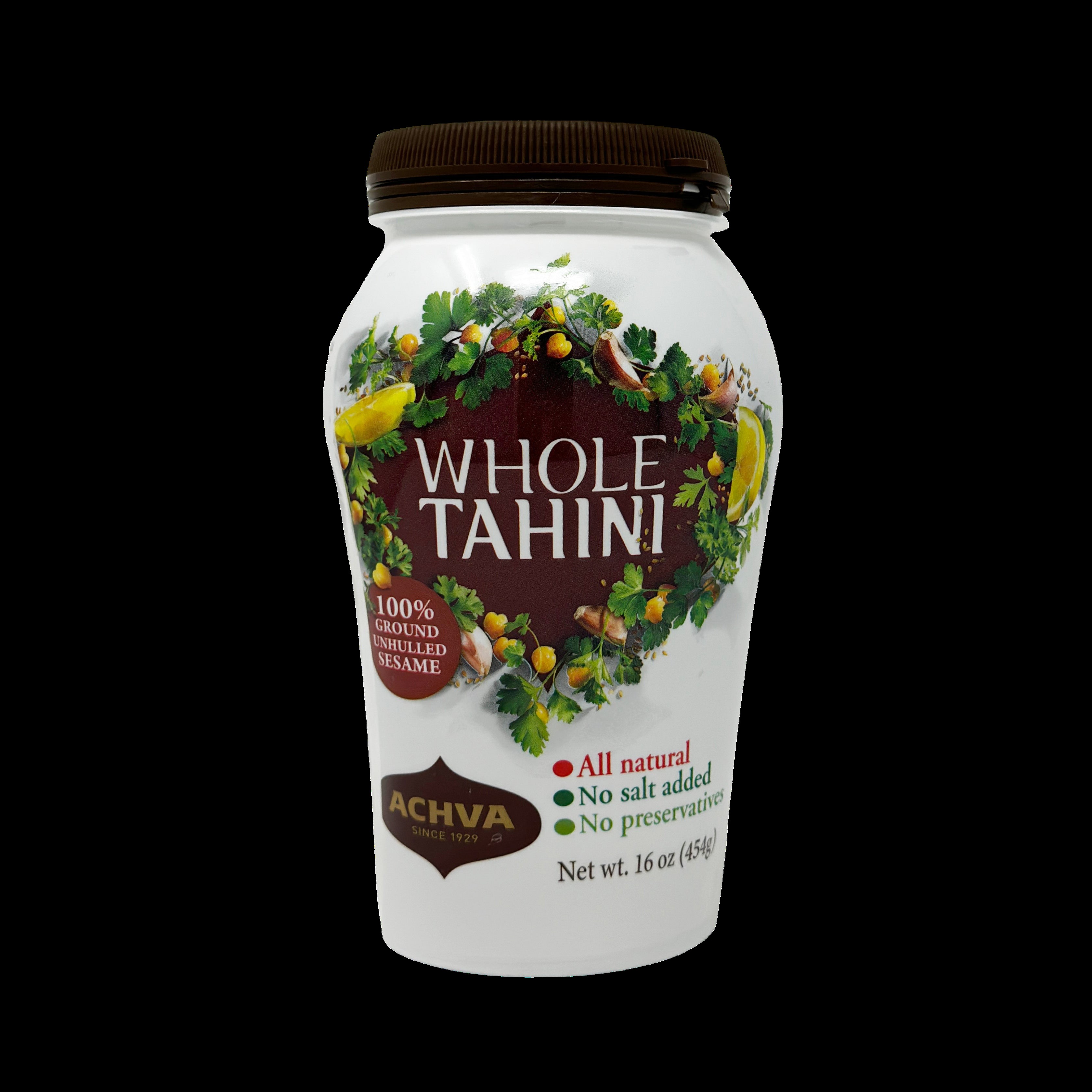 ACHIVA WHOLE TAHINI 16 OZ