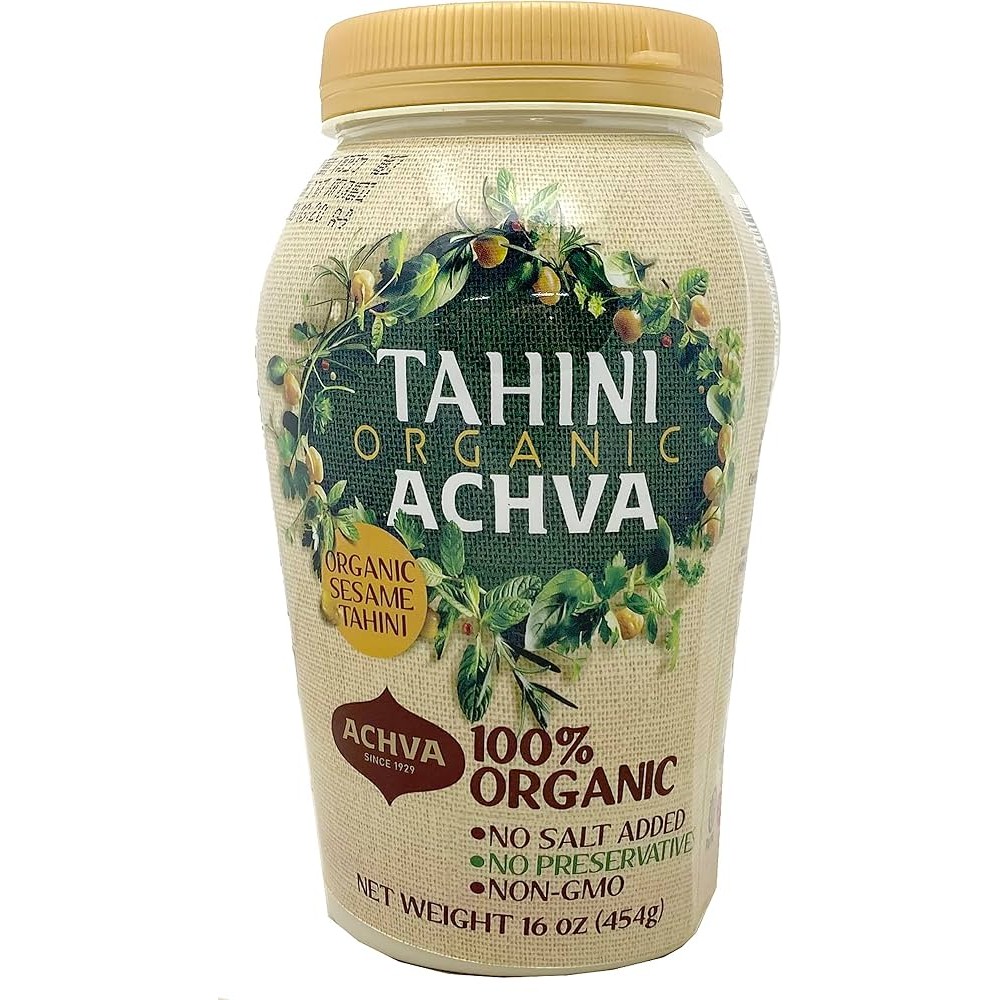 ACHVA ORGANIC SESAME TAHINI 16 OZ